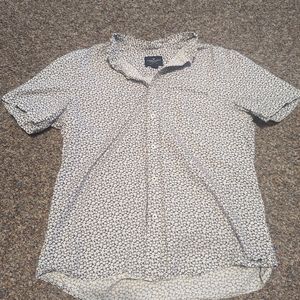 American Eagle Button Up flower printed top